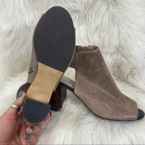Donald Pliner Irene peep hole bootie sandals 7.5 - Picture 3 of 6